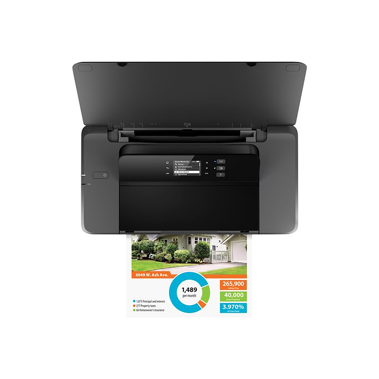 Impresora HP inkjet Officejet 200 Mobile color tinta 11