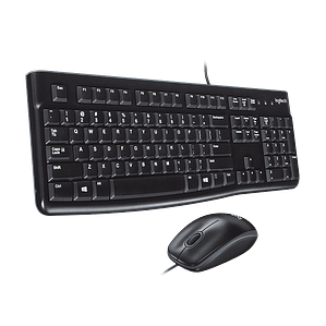 Kit Mouse y Teclado Logitech Desktop MK120 
