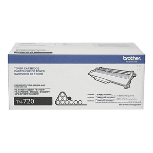 Cartucho de toner Brother TN720 Negro