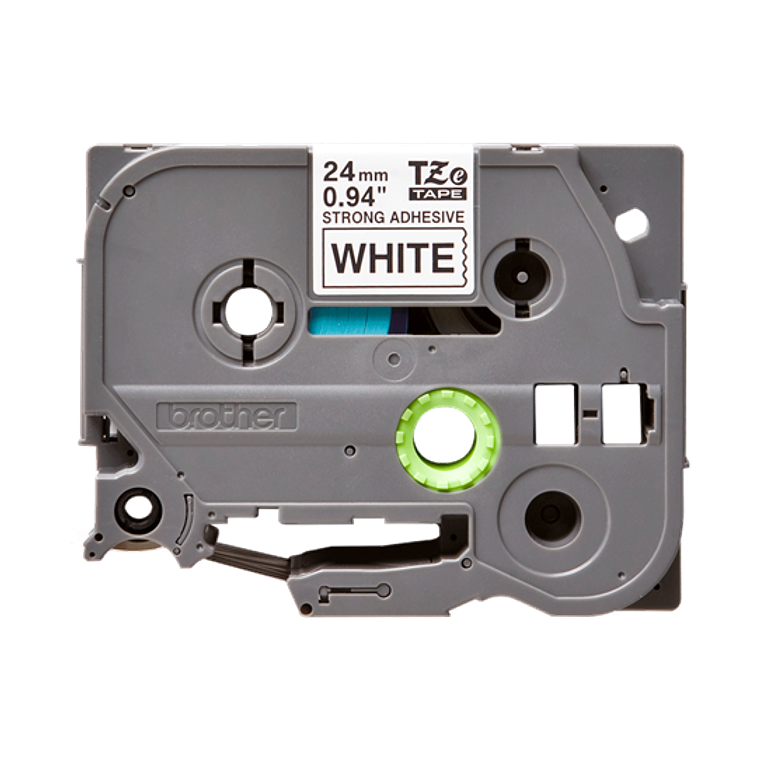 Brother TZeS251 - Adhesivo extrarresistente - negro sobre blanco - rollo (2,4 cm x 8 m) 1 bobina(s) tipo laminado 1