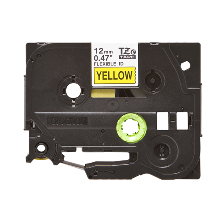 Brother TZeFX631 - Negro sobre amarillo - rollo (1,2 cm x 8 m) 1 bobina(s) cinta de ID flexible  1