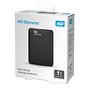 Disco duro 1TB externo | WD Elements USB 3.0 Negro