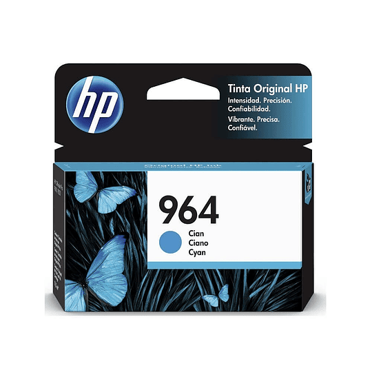 Cartridge de Tinta HP 964 color Cian 10ml 3JA50AL