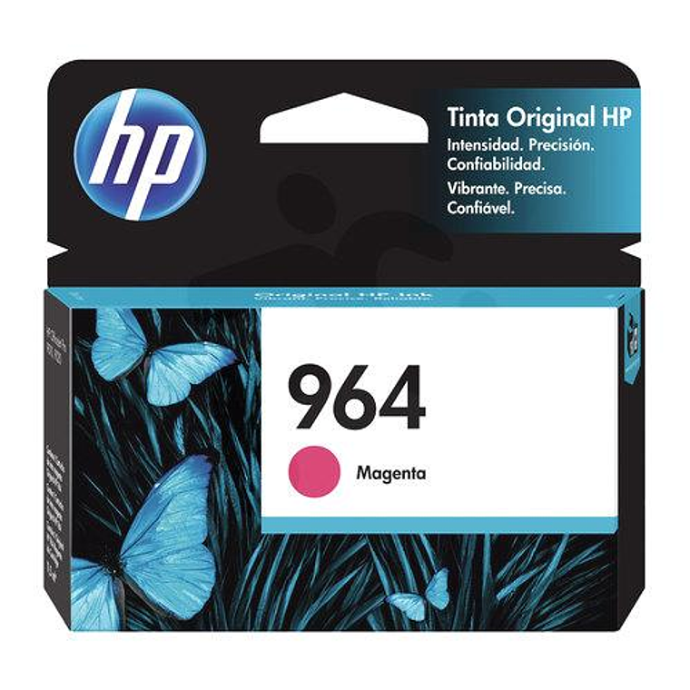 Cartucho de Tinta HP 964 Color Magenta Original 3JA51AL 1