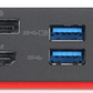 Estación de conexión Lenovo ThinkPad Hybrid |  USB-C - 2 x HDMI, 2 x DP - GigE - Miniatura 3