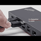 Estación de conexión Lenovo ThinkPad Hybrid |  USB-C - 2 x HDMI, 2 x DP - GigE - Miniatura 4