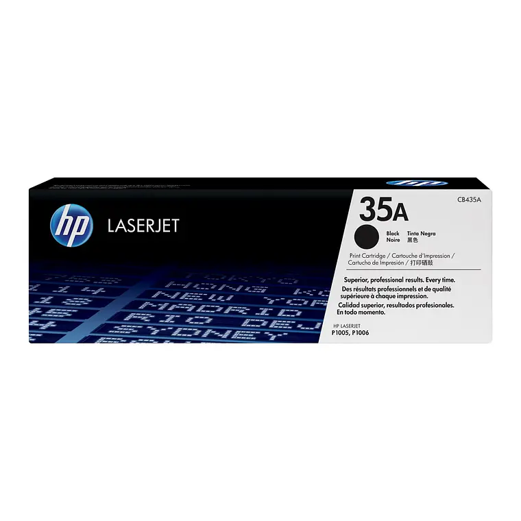 Cartucho de tóner HP 35A Negro original LaserJet CB435A 1