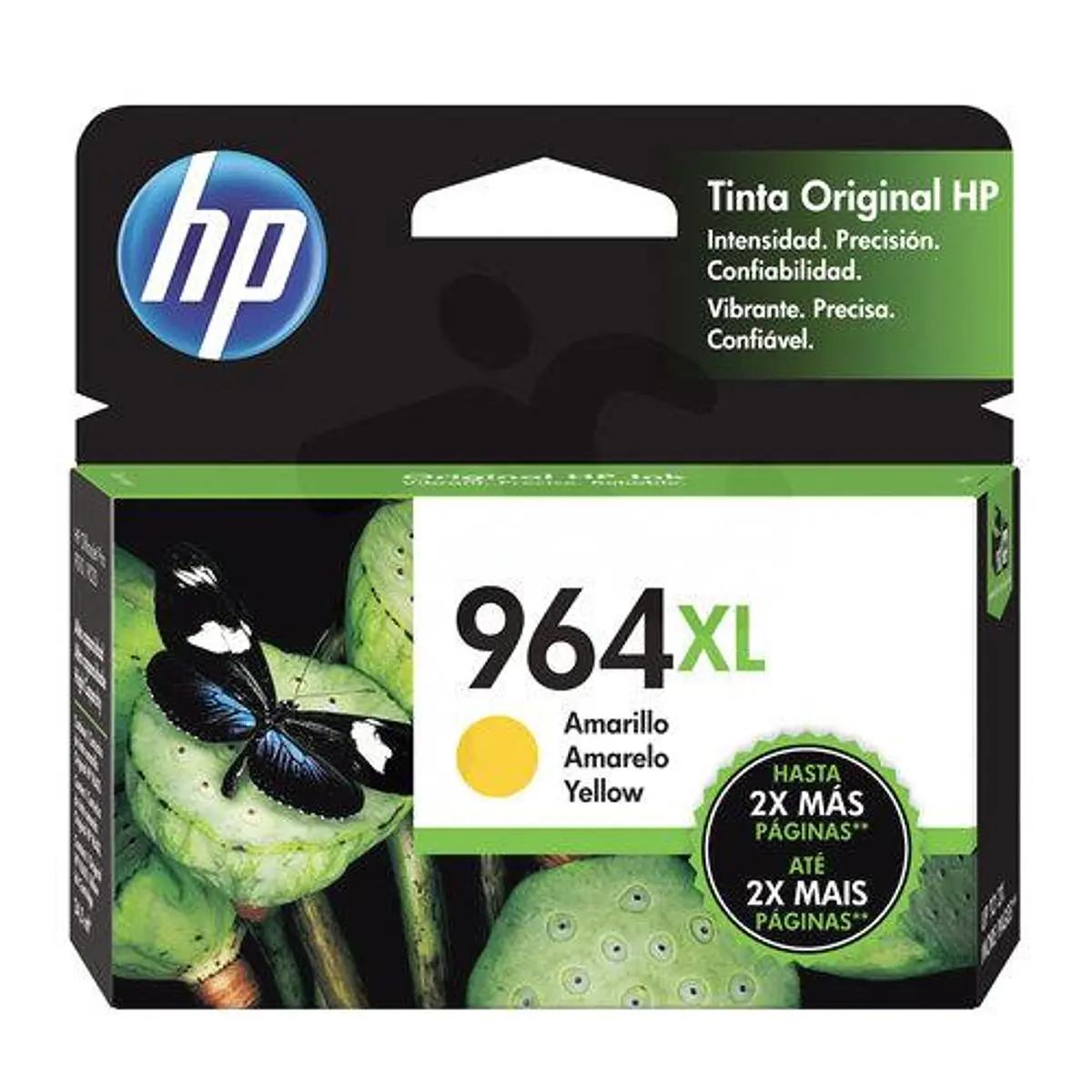 Cartucho de tinta HP 964 XL Color Amarillo Alto rendimiento