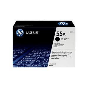 Cartucho de tóner HP 55A Negro LaserJet CE255A