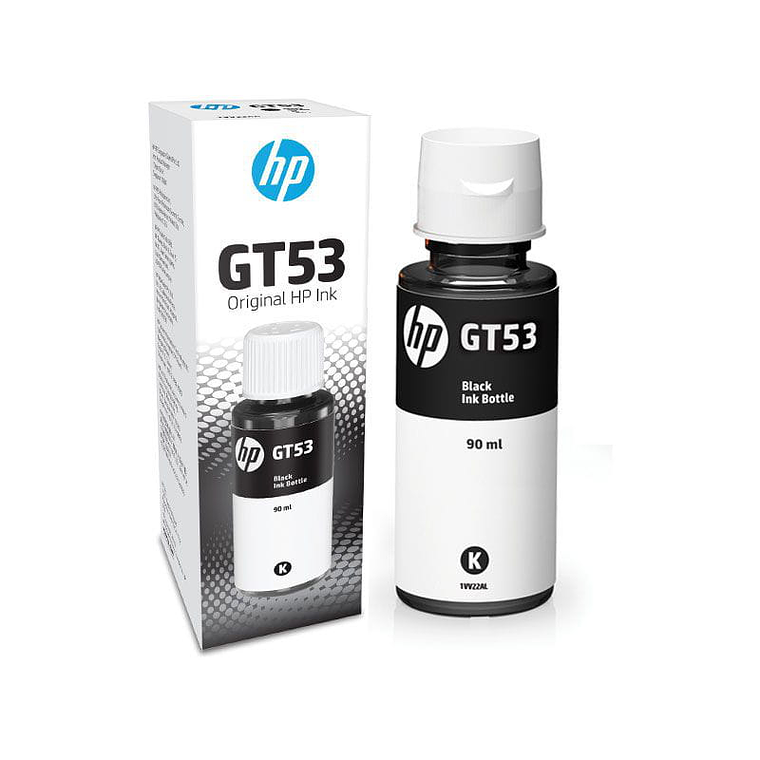 botella de Tinta HP GT53 color Negro 1VV22AL 1