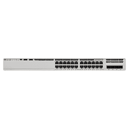 Switch 24 puertos Cisco Catalyst 9200L conmutador (PoE+) + 4 x Gigabit SFP (enlace ascendente) PoE+ (740 W)
