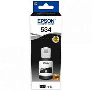 Botella de tinta Epson 534 Color Negro T534120-AL 
