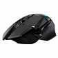 Mouse inalámbrico Logitech G502 Lightspeed, Sensor Hero 16K, Carga inalamrbrica Powerplay - Miniatura 2