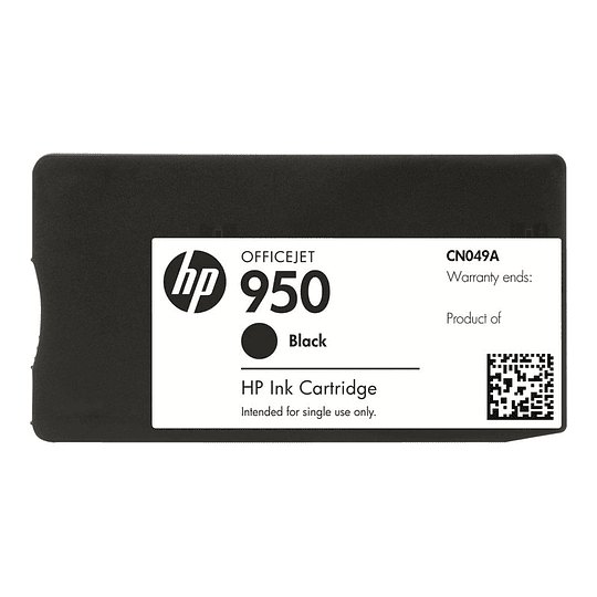 cartucho de tinta HP 950 color negro original CN049AL