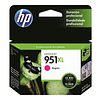 Cartucho de tinta HP 951XL color Magenta Alto rendimiento CN047AL