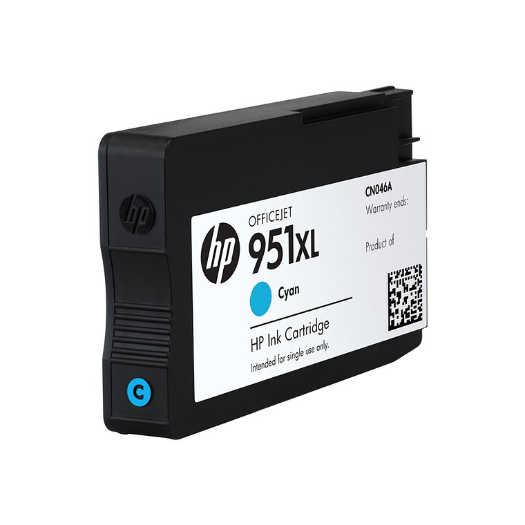 Cartucho de tinta HP 951XL color Cian Alto rendimiento CN046AL 2