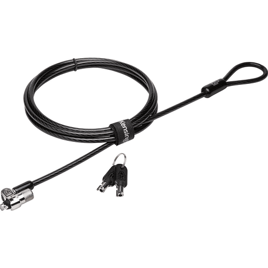 Kensington MicroSaver 2.0 Keyed Laptop Lock - Cable de seguridad - plata