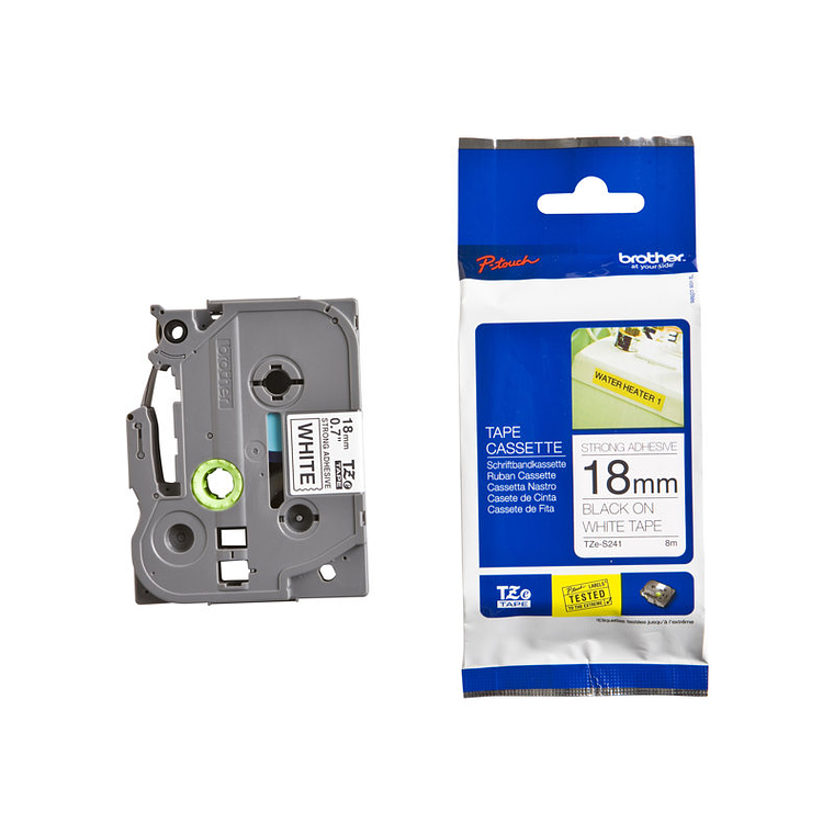 Brother TZe-S241 - tipo laminado - 1 bobina(s) - rollo (1,8 cm x 8 m) 1