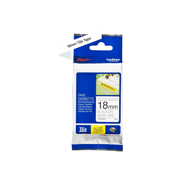 Brother TZe-S241 - tipo laminado - 1 bobina(s) - rollo (1,8 cm x 8 m) 2
