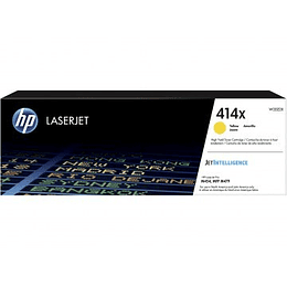 Cartucho de tóner HP 414X color amarillo LaserJet W2022X