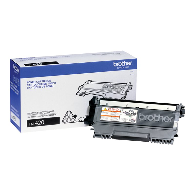 Cartucho de tóner Brother TN-420 negro 1