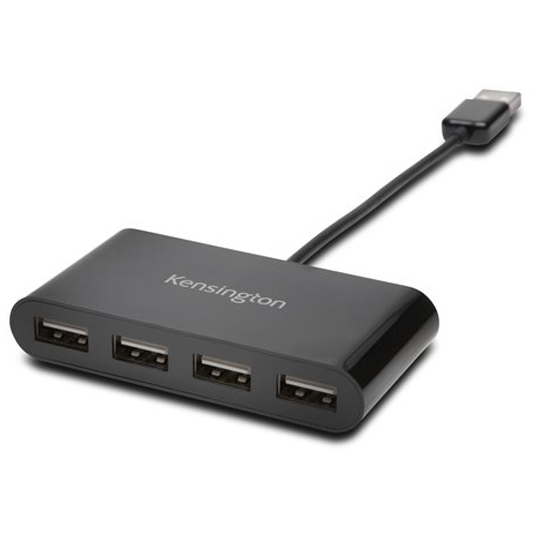 Hub USB 2.0 de 4 Puertos Kensington 1