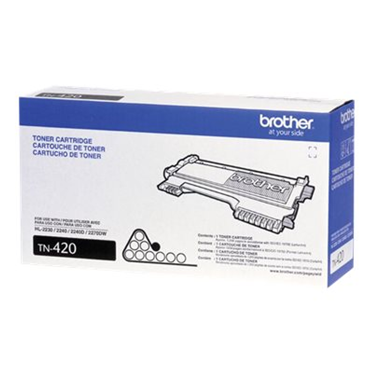 Cartucho de tóner Brother TN-420 negro 5