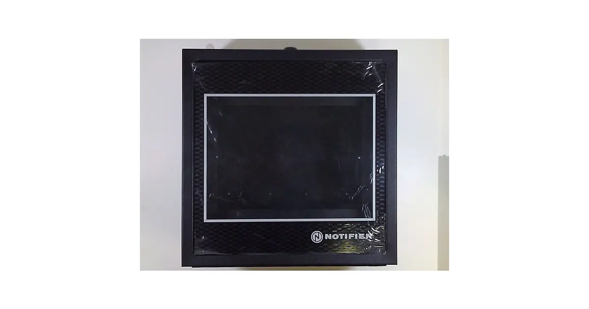 Caja posterior del anunciador Notifier ABS-2D (negro)