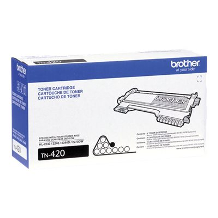 Cartucho de tóner Brother TN-420 negro 6