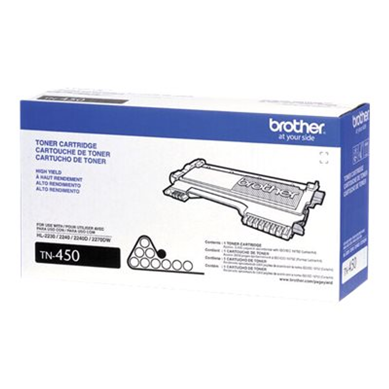 Cartucho de tóner Brother TN-450 negro 6