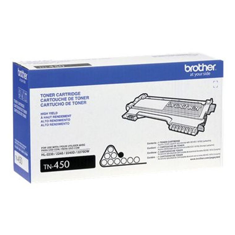 Cartucho de tóner Brother TN-450 negro 7