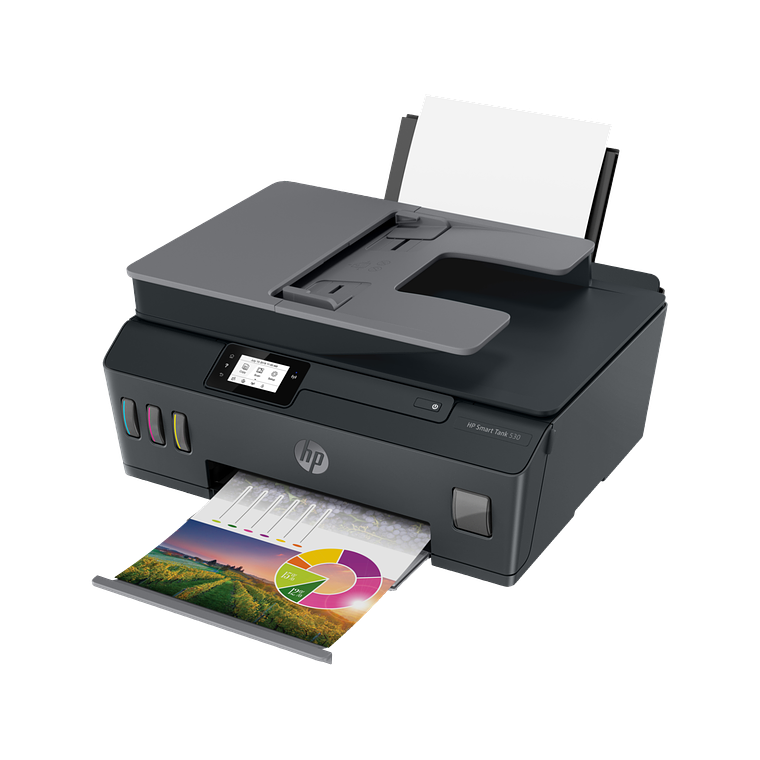 Impresora Multifuncional HP Smart Tank 530 | Color WiFi / Bluetooth / USB 1