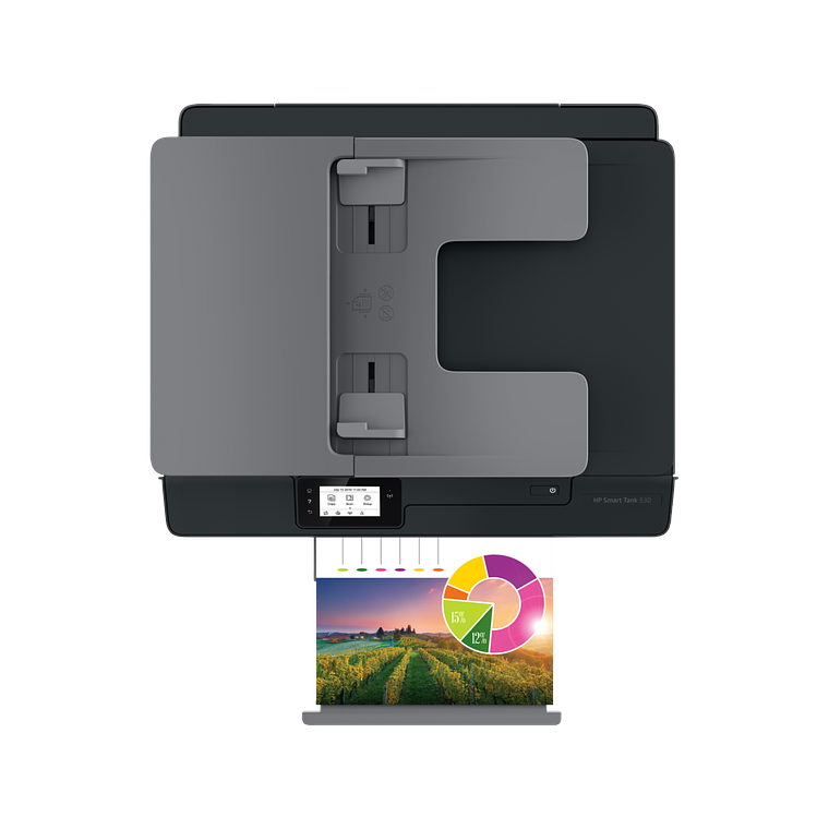 Impresora Multifuncional HP Smart Tank 530 | Color WiFi / Bluetooth / USB 5