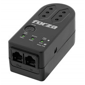 Forza - Protector de Voltaje - AC 220 V - 2 Tomas de Corriente 