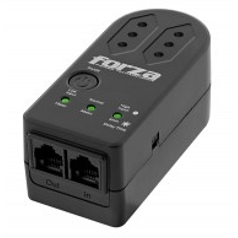 Forza - Protector de Voltaje - AC 220 V - 2 Tomas de Corriente  1