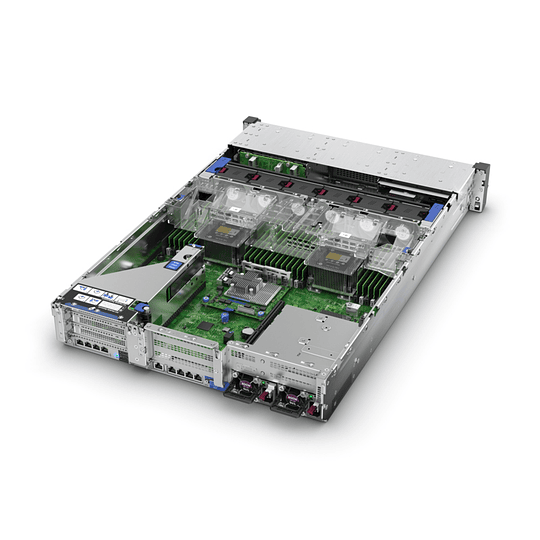 Servidor HPE ProLiant DL380 Gen10 (1 Intel Xeon 5220, 32GB Ram, Fuente 800W) P408i-a NC 8 SFF 
