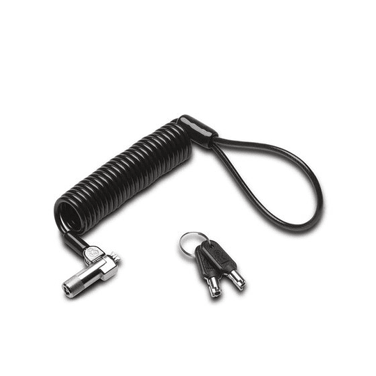 Cable Kensington portable con llave - negro - 2.3 m
