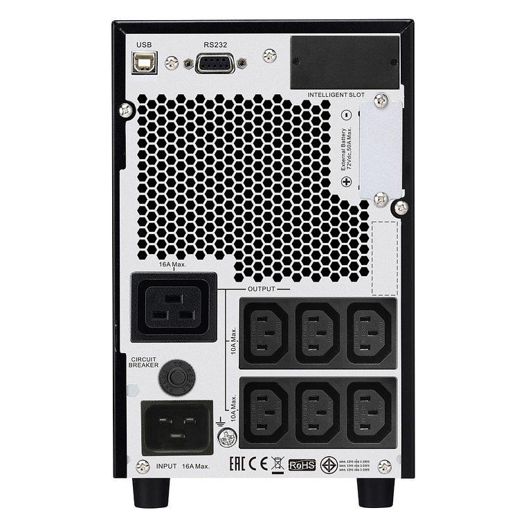 UPS 3000VA APC Unidad Easy UPS On-Line SRV 230V, con paquete de baterías externas 3