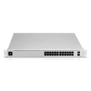 Switch 24 puertos Ubiquiti UniFi USW-Pro-24-POE - Conmutador Gestionado Gigabit (16 PoE+, 8 PoE++) + 2 SFP+ 10G