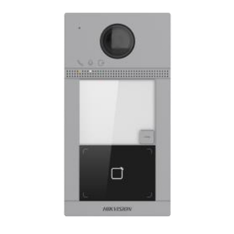 Estación Exterior IP Hikvision DS-KV8113-WME1 Residencial, 1 Botón, 2MP, WiFi 1