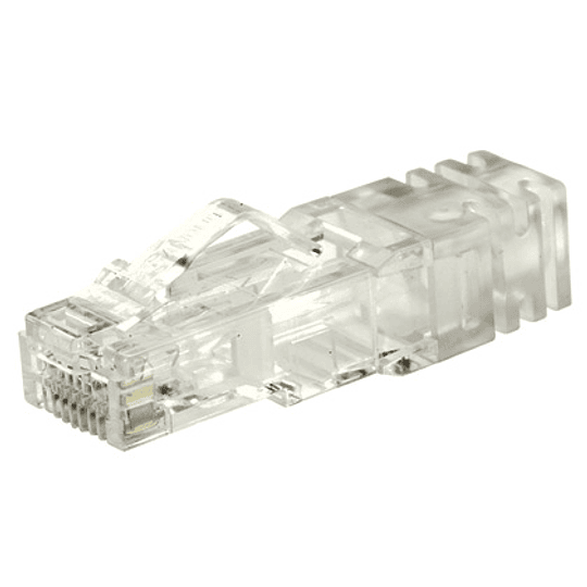 Enchufe Modular Panduit de 8 Posiciones y 8 Hilos, Categoría 6, Cable de Cobre UTP