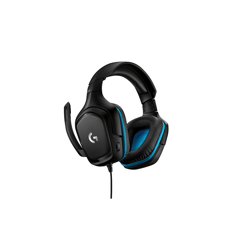 Headset Gamer Logitech G432, 7.1 Surround, DTS Headphone:X 2.0, Micrófono 3