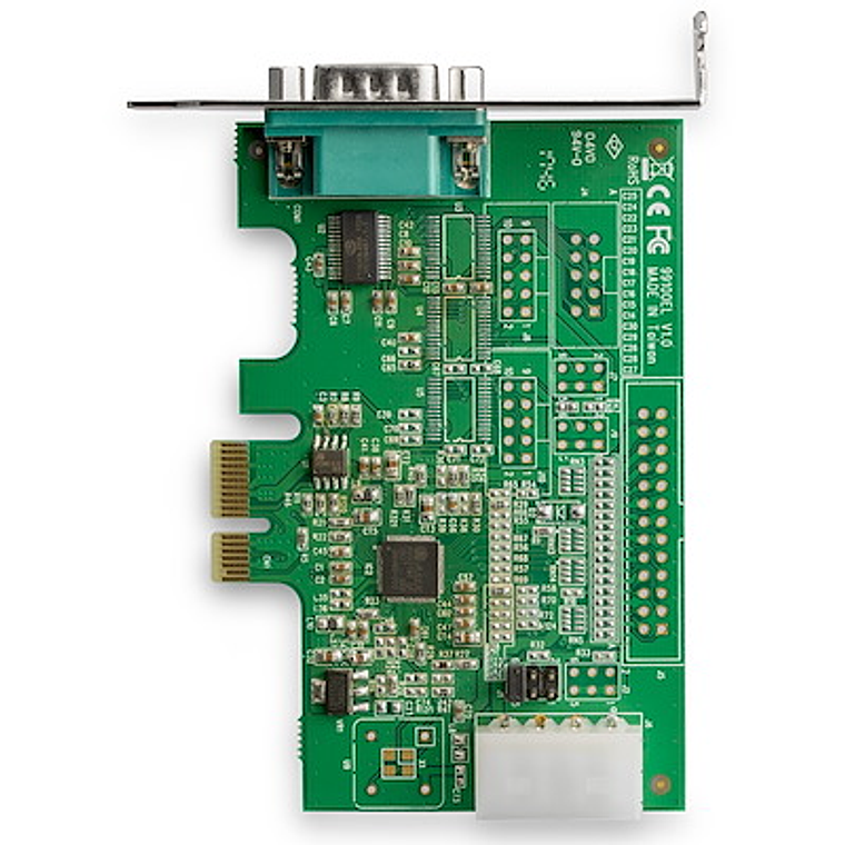 Tarjeta PCIe Serie de 1 Puerto RS232 con UART 16950 - PCI Express Serie - Compatible con Windows y Linux  2