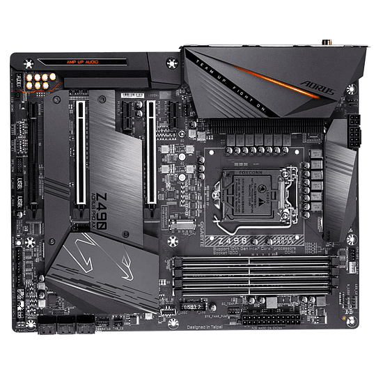 Placa Madre Z490 AORUS Pro AX |  LG1200, Dual M.2, SATA 6Gb/s, WIFI 6, ATX