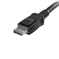 Cable de 2m Certificado DisplayPort 1.2 4k con Cierre de Seguridad - 2x Macho DP - Miniatura 2
