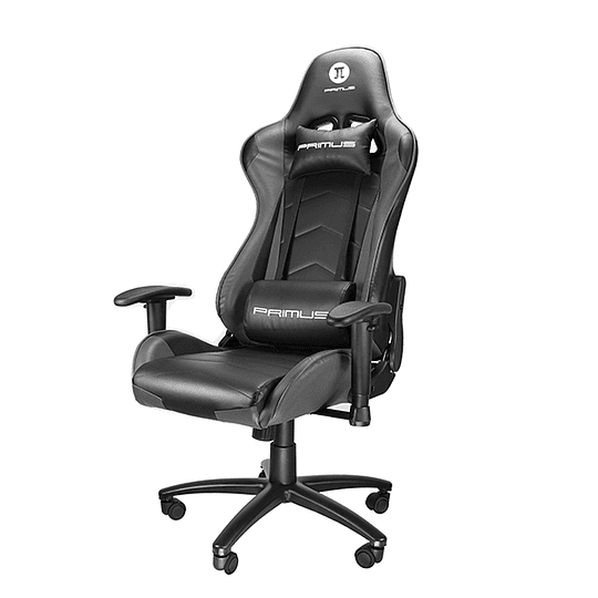 Silla Gamer Primus Gaming Thronos 100T, Reclinación 135º, Hasta 120kg, Black