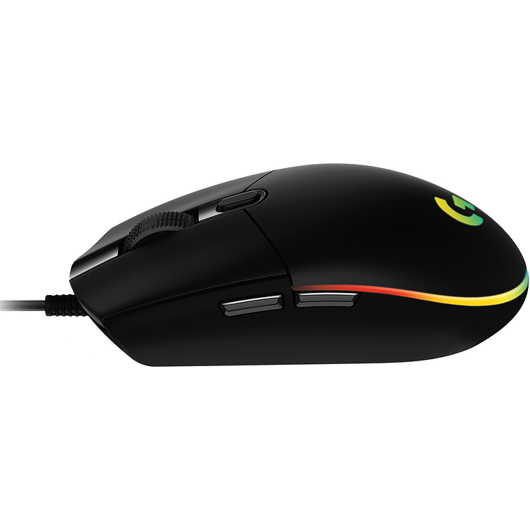 Mouse Gamer Logitech G203 RGB LIGHTSYNC, 6 botones programables, 8.000 DPI, Black 5