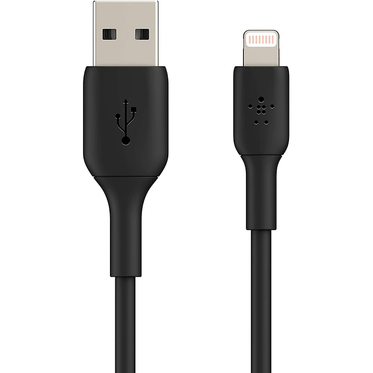 Cable Lightning de Belkin -Cable de carga para iPhone con certificación MFi, PVC 1