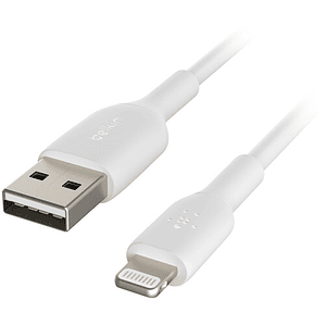 Cable Belkin Boost Charge Lightning a USB tipo A (3.3 ', blanco)