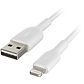 Cable Belkin Boost Charge Lightning a USB tipo A (3.3 ', blanco) - Miniatura 1